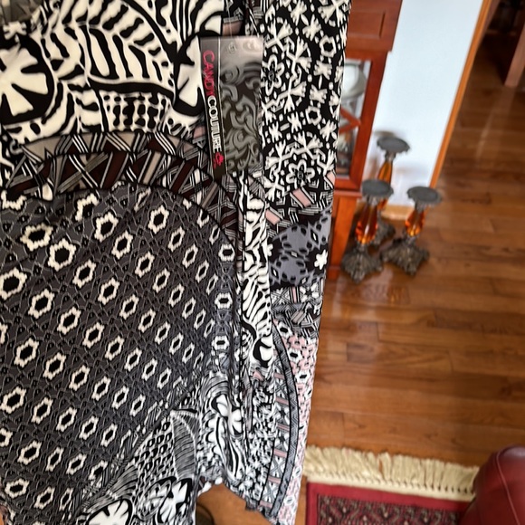 Candy Couture Sleeves Asymmetrical Hem Summer Dress - Picture 7 of 8